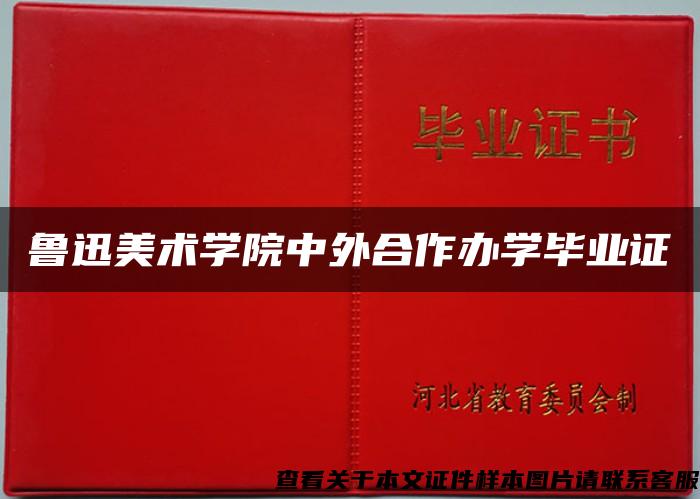 魯迅美術學院中外合作辦學畢業證