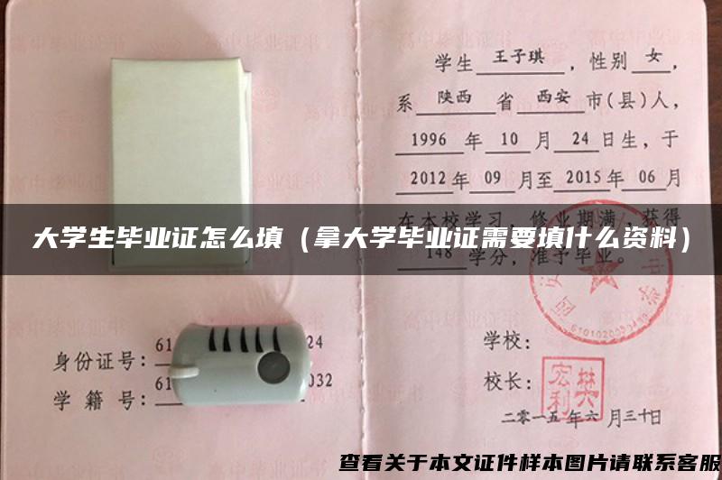 大學生畢業證怎么填（拿大學畢業證需要填什么資料）