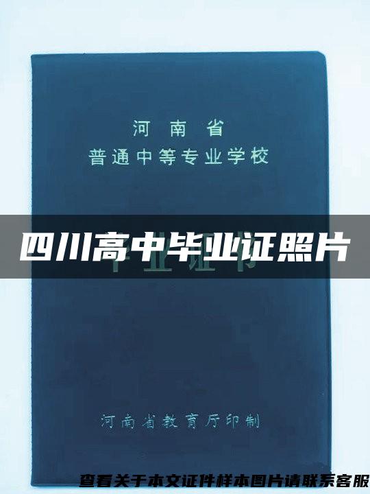 四川高中畢業證照片