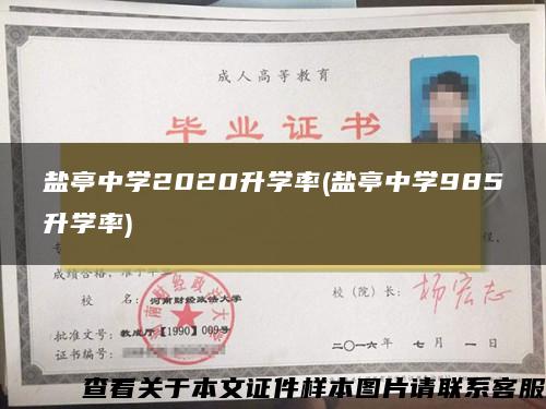 鹽亭中學2020升學率(鹽亭中學985升學率)