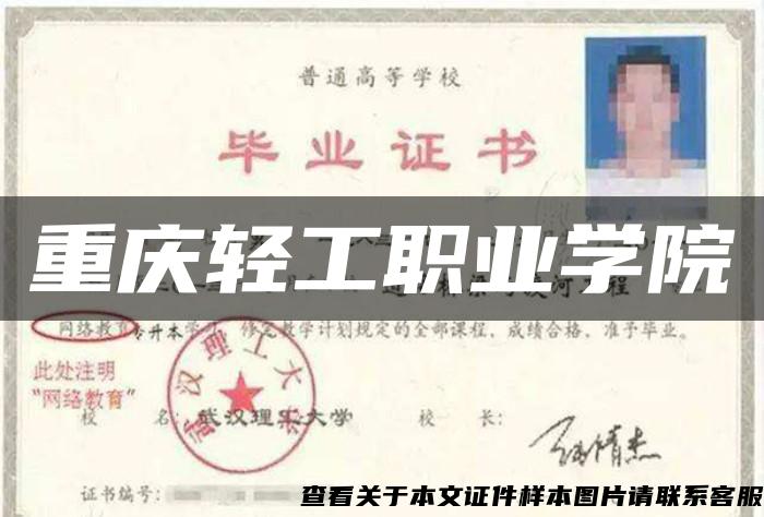 重慶輕工職業學院