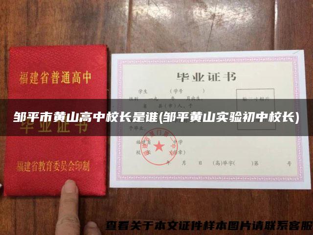鄒平市黃山高中校長是誰(鄒平黃山實驗初中校長)