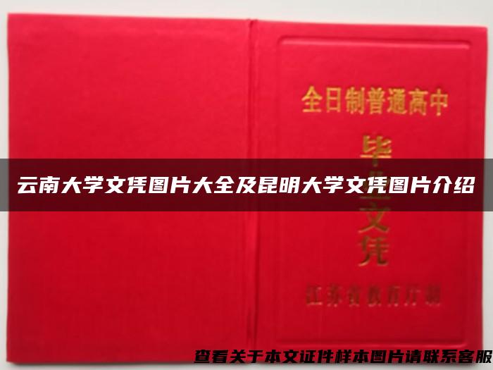云南大學文憑圖片大全及昆明大學文憑圖片介紹