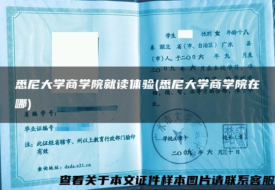 悉尼大學商學院就讀體驗(悉尼大學商學院在哪)