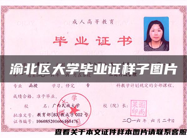 渝北區大學畢業證樣子圖片