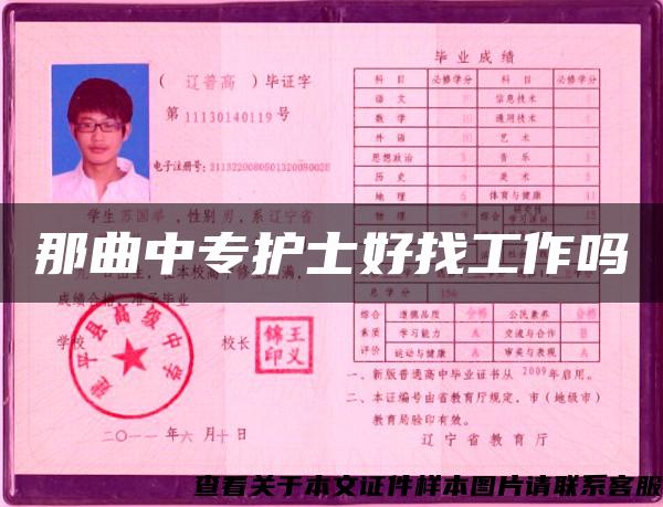 那曲中專護士好找工作嗎