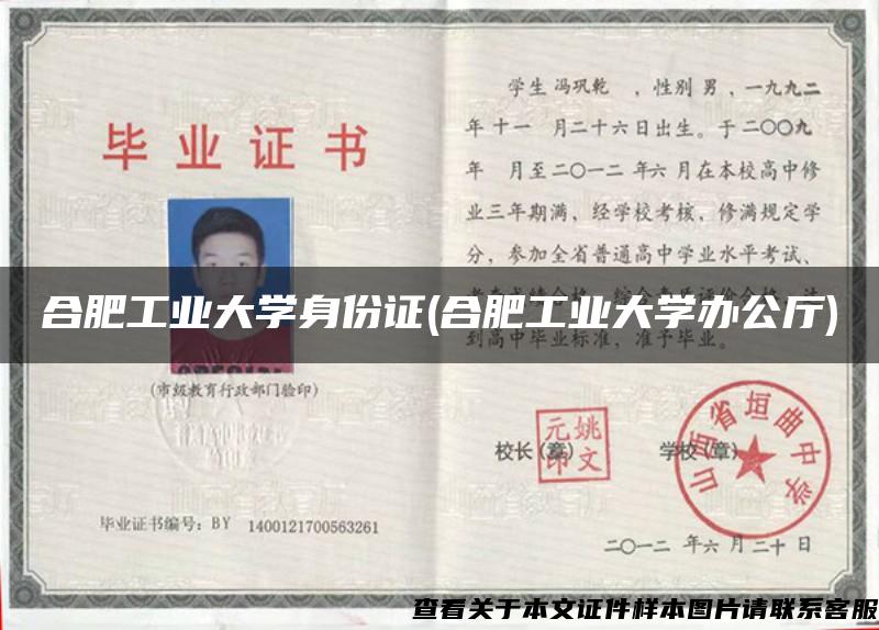 合肥工業大學身份證(合肥工業大學辦公廳)