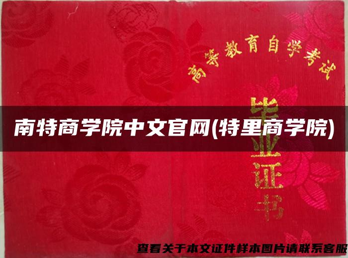 南特商學院中文官網(特里商學院)