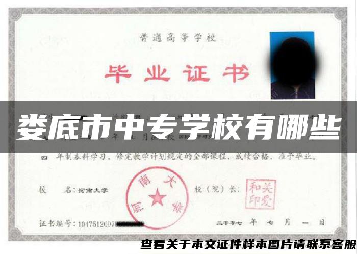 婁底市中專學校有哪些