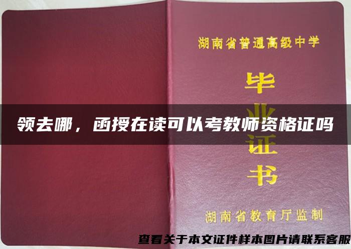 領去哪，函授在讀可以考教師資格證嗎