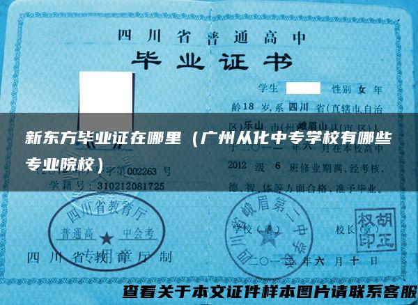 新東方畢業證在哪里（廣州從化中專學校有哪些專業院校）