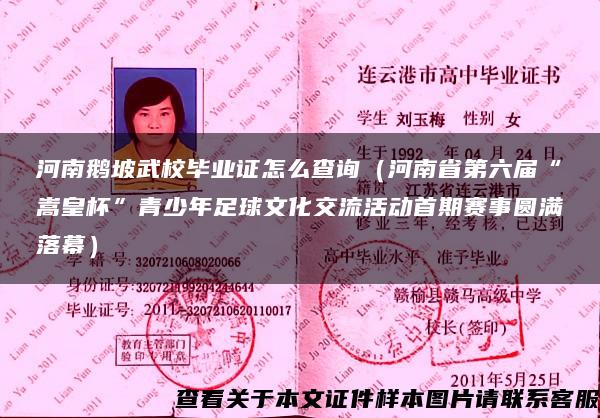 河南鵝坡武校畢業證怎么查詢（河南省第六屆“嵩皇杯”青少年足球文化交流活動首期賽事圓滿落幕）