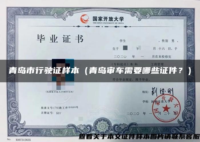 青島市行駛證樣本（青島審車需要哪些證件？）