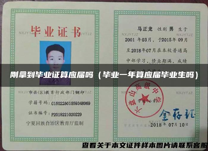 剛拿到畢業證算應屆嗎（畢業一年算應屆畢業生嗎）