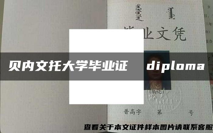 貝內文托大學畢業證  diploma