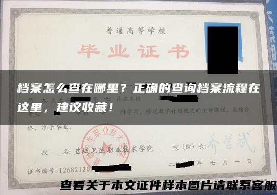 檔案怎么查在哪里？正確的查詢檔案流程在這里，建議收藏！