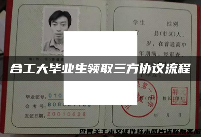 合工大畢業生領取三方協議流程