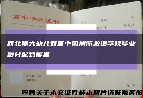 西北師大幼兒教育中國消防救援學院畢業后分配到哪里縮略圖