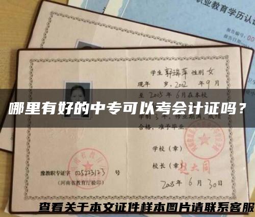 哪里有好的中?？梢钥紩嬜C嗎？縮略圖