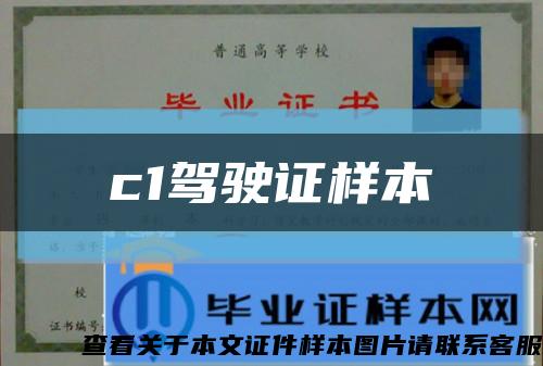 c1駕駛證樣本縮略圖