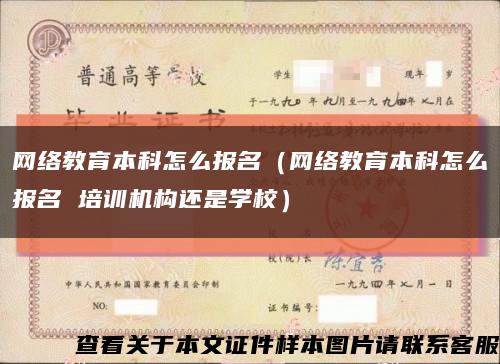 網絡教育本科怎么報名（網絡教育本科怎么報名 培訓機構還是學校）縮略圖