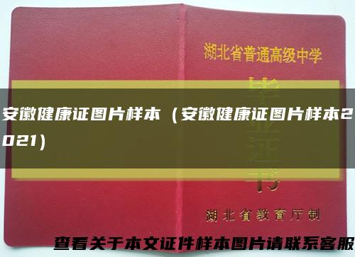 安徽健康證圖片樣本（安徽健康證圖片樣本2021）縮略圖