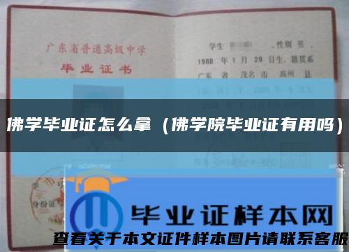 佛學畢業證怎么拿（佛學院畢業證有用嗎）縮略圖