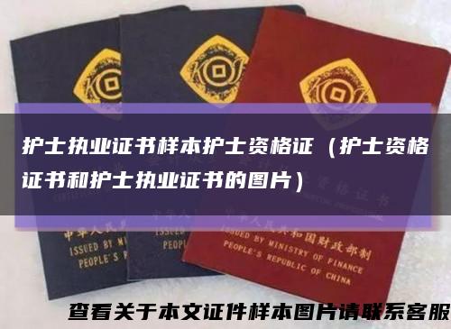 護士執業證書樣本護士資格證（護士資格證書和護士執業證書的圖片）縮略圖