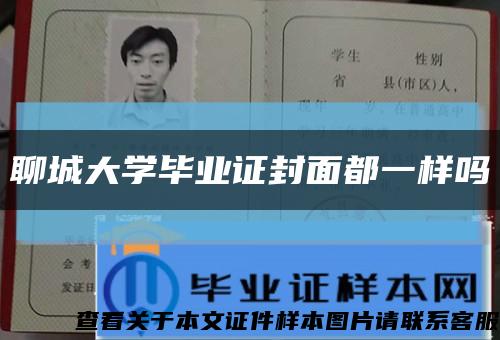 聊城大學畢業證封面都一樣嗎縮略圖