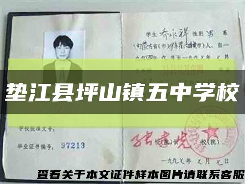 墊江縣坪山鎮五中學?？s略圖