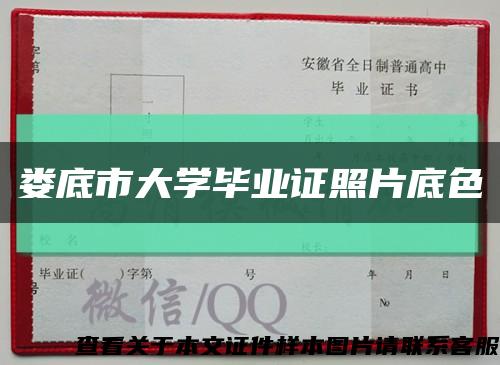 婁底市大學畢業證照片底色縮略圖