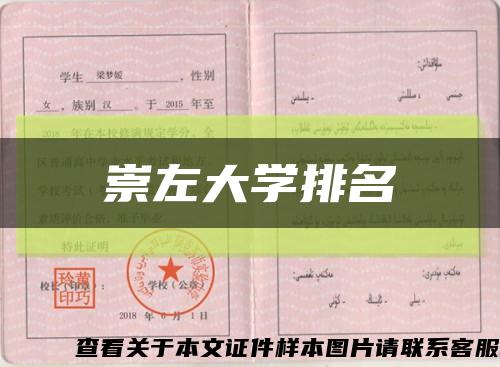 崇左大學排名縮略圖