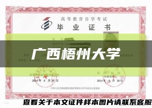 廣西梧州大學縮略圖