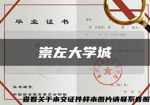 崇左大學城縮略圖