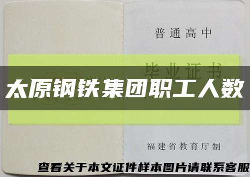 太原鋼鐵集團職工人數縮略圖