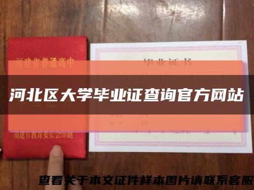 河北區大學畢業證查詢官方網站縮略圖