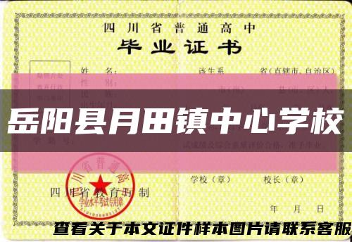 岳陽縣月田鎮中心學?？s略圖