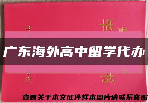 廣東海外高中留學代辦縮略圖