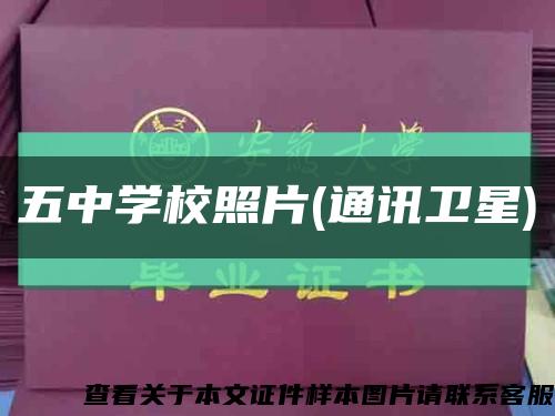 五中學校照片(通訊衛星)縮略圖