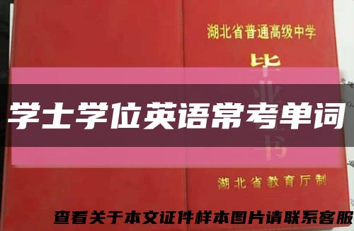 學士學位英語?？紗卧~縮略圖