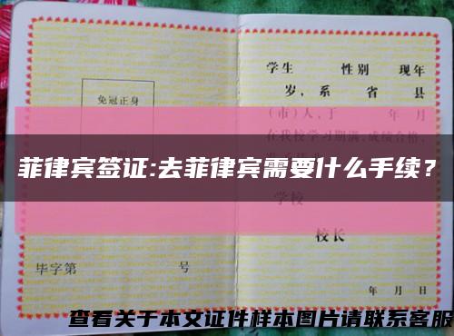 菲律賓簽證:去菲律賓需要什么手續？縮略圖
