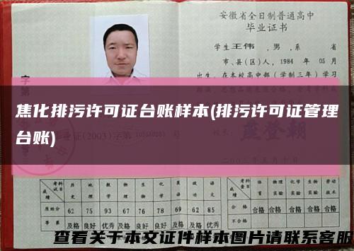 焦化排污許可證臺賬樣本(排污許可證管理臺賬)縮略圖