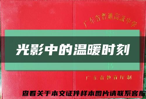 光影中的溫暖時刻縮略圖