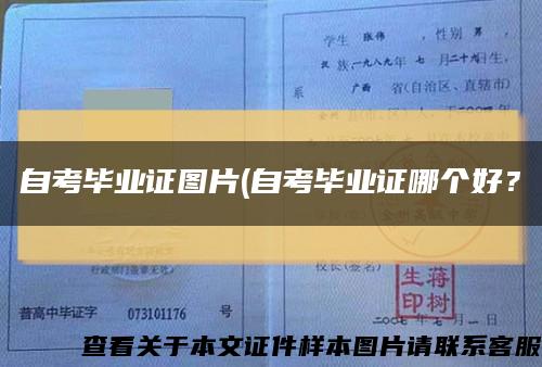 自考畢業證圖片(自考畢業證哪個好？縮略圖