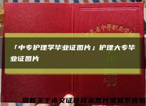 「中專護理學畢業證圖片」護理大專畢業證圖片縮略圖