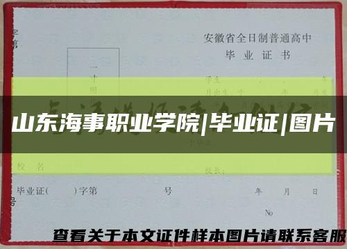 山東海事職業學院|畢業證|圖片縮略圖