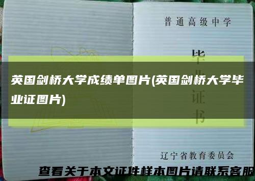 英國劍橋大學成績單圖片(英國劍橋大學畢業證圖片)縮略圖