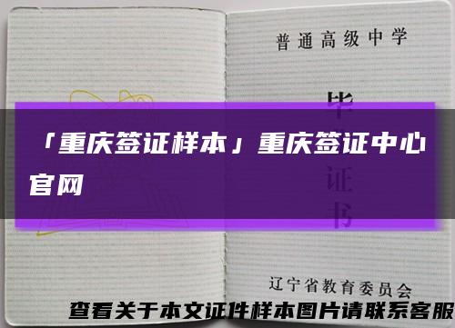 「重慶簽證樣本」重慶簽證中心官網縮略圖