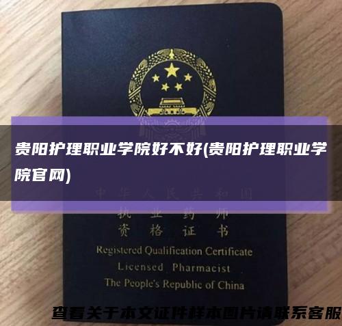 貴陽護理職業學院好不好(貴陽護理職業學院官網)縮略圖