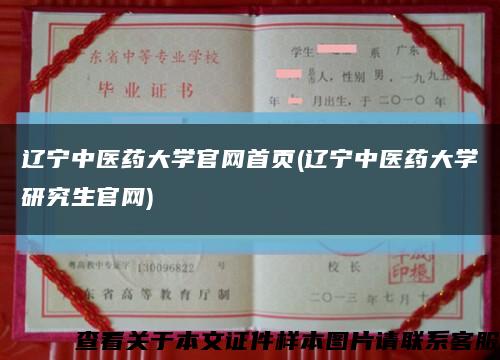 遼寧中醫藥大學官網首頁(遼寧中醫藥大學研究生官網)縮略圖